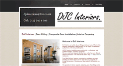 Desktop Screenshot of djcinteriorsltd.co.uk