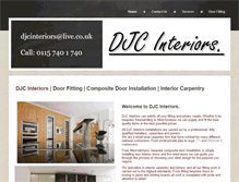 Tablet Screenshot of djcinteriorsltd.co.uk